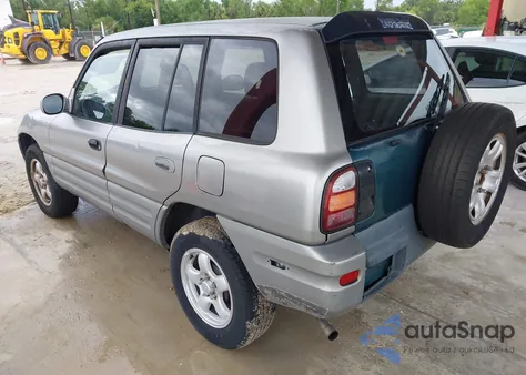 2000 Toyota Rav4 из США, поврежденный, VIN JT3GP10V1Y7077155